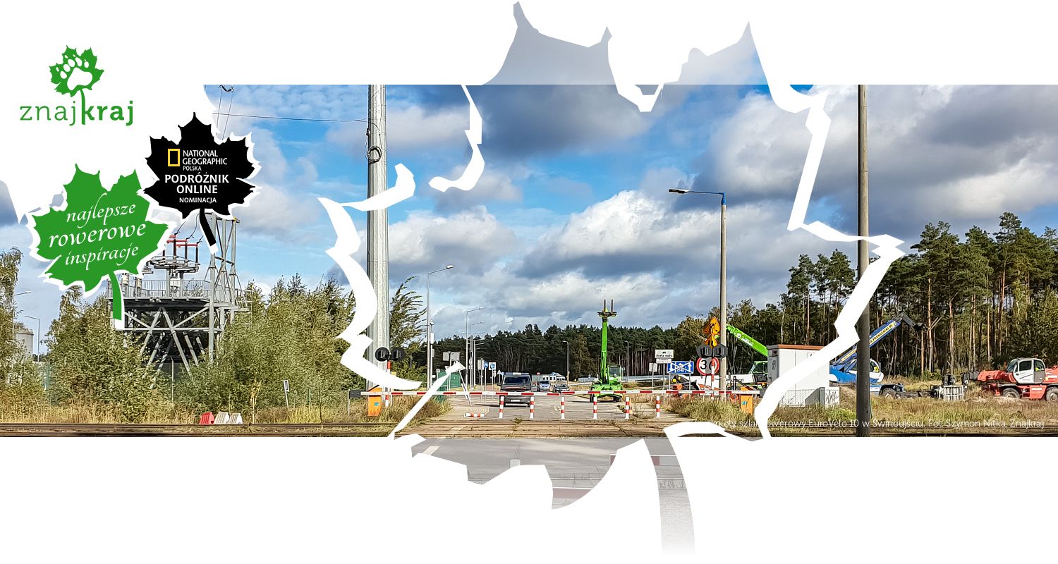 Zamknięty szlak rowerowy EuroVelo 10 w Świnoujściu