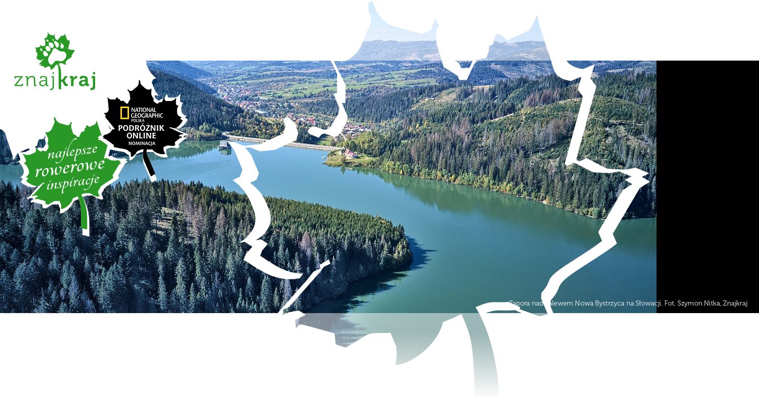 Zapora nad zalewem Nowa Bystrzyca na Słowacji