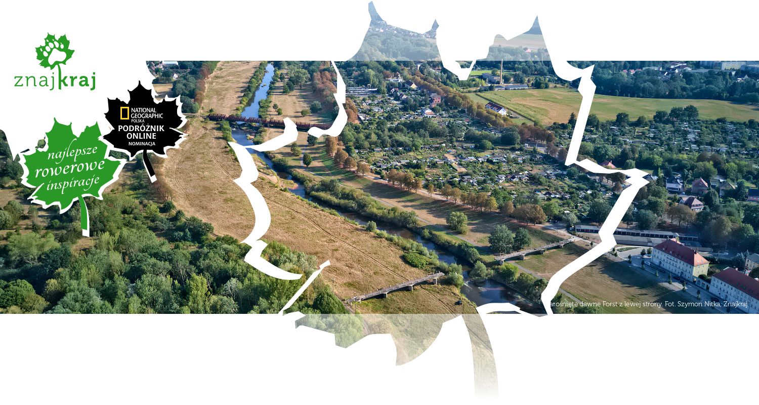 Zarośnięte dawne Forst z lewej strony