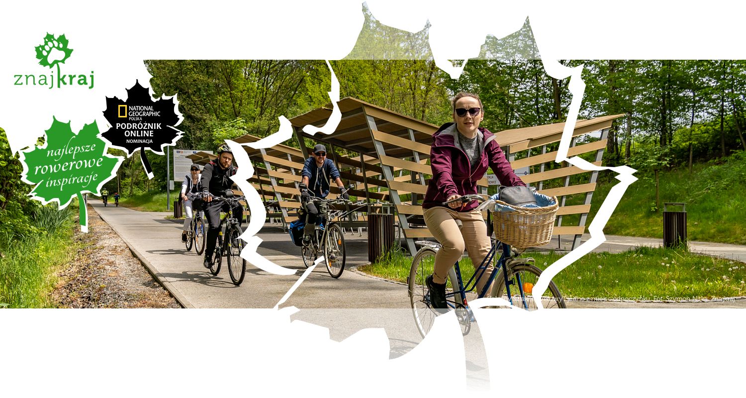 Żelazny Szlak Rowerowy i jedno z miejsc odpoczynku