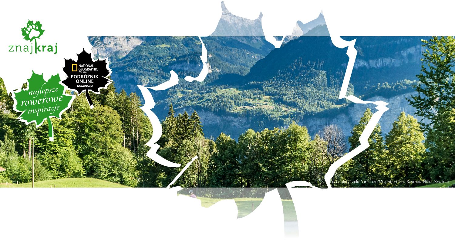 Zjazd do doliny rzeki Aare koło Meiringen