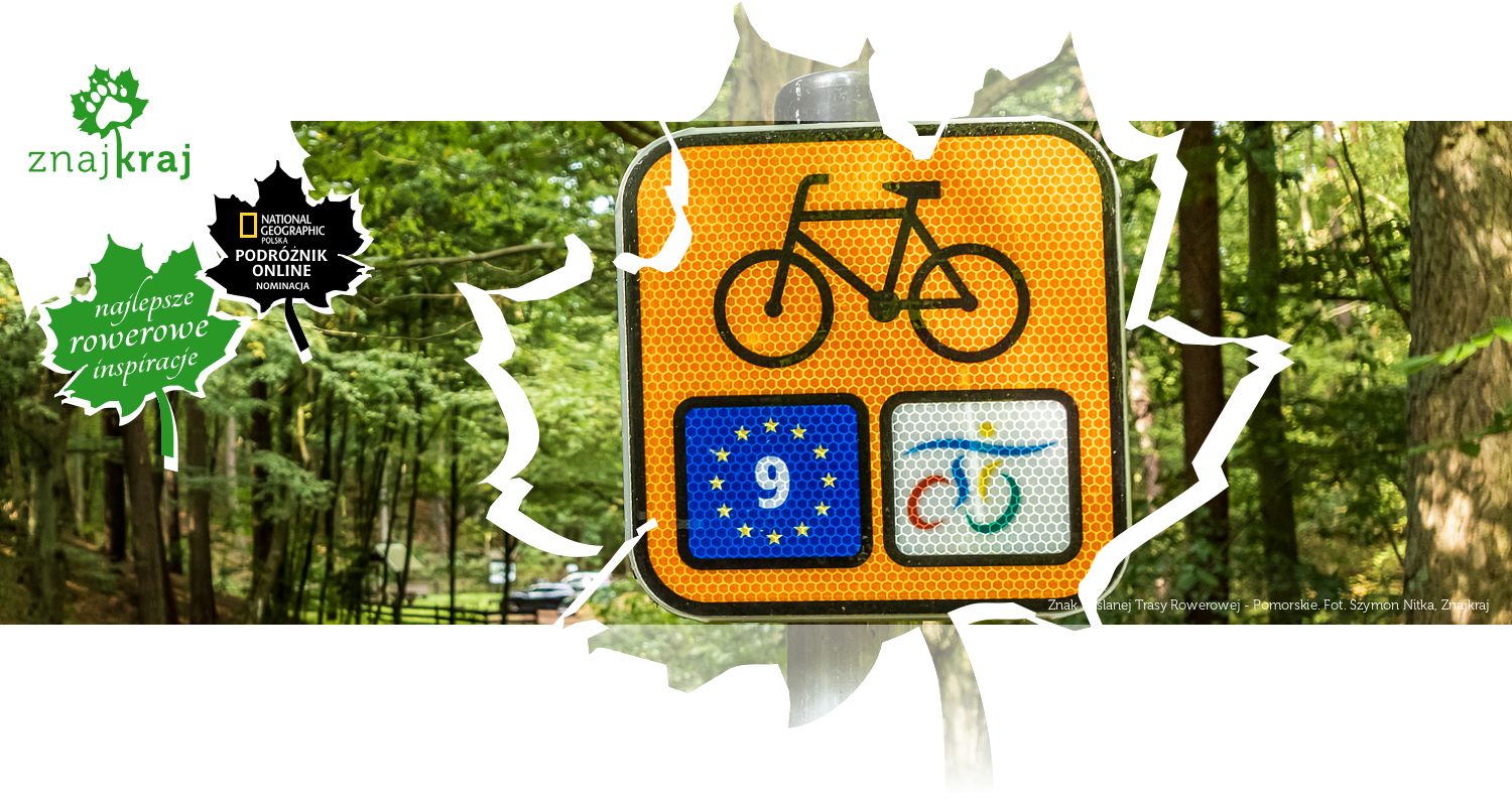 Znak Wiślanej Trasy Rowerowej - Pomorskie