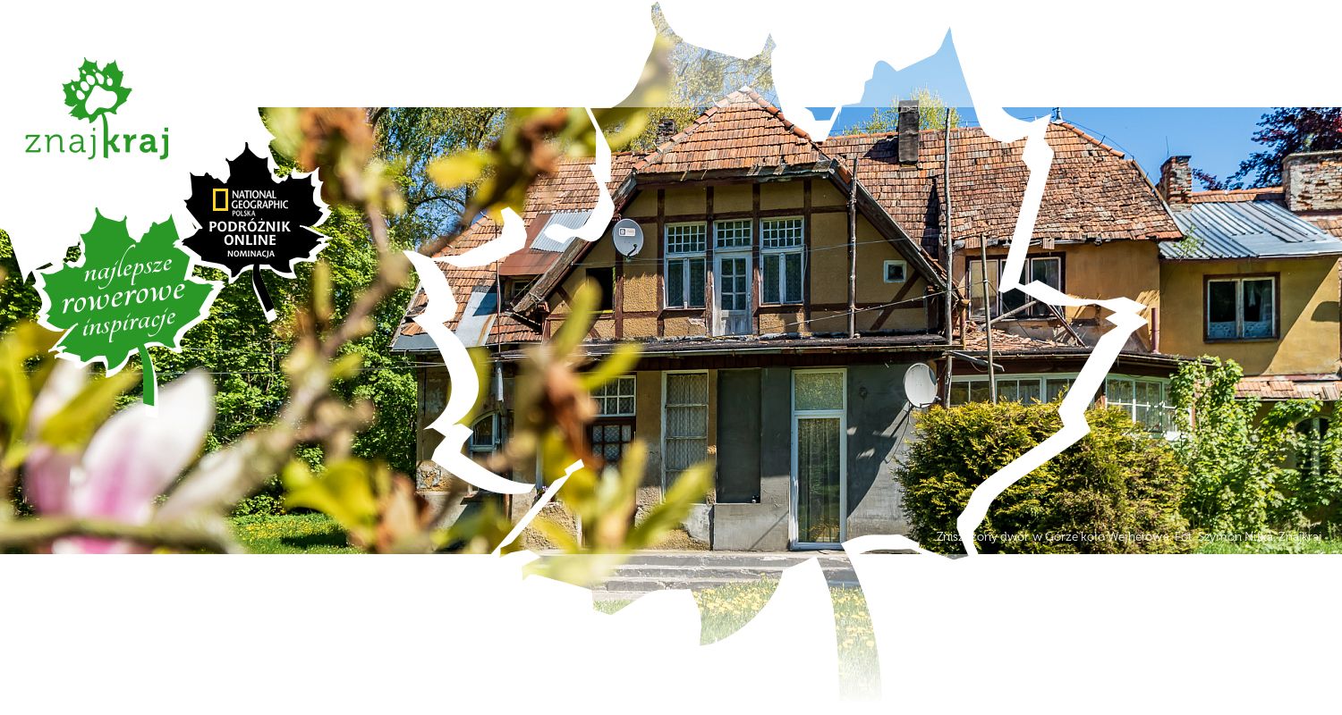 Zniszczony dwór w Górze koło Wejherowa