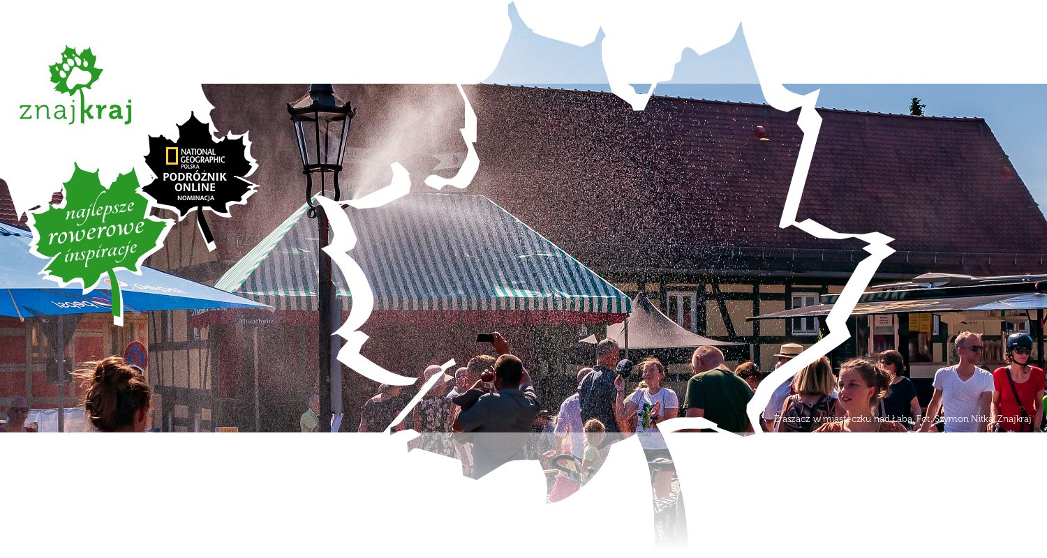 Zraszacz w miasteczku nad Łabą