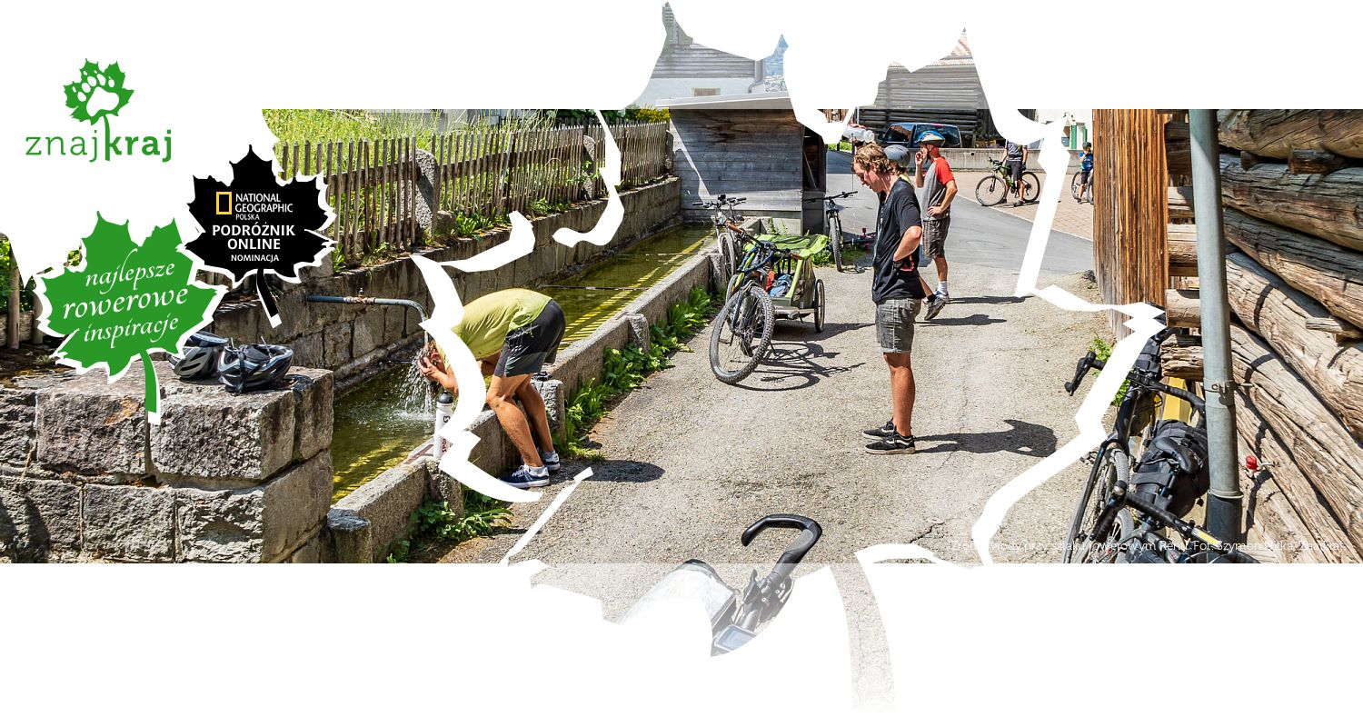 Źródło wody przy szlaku rowerowym Renu