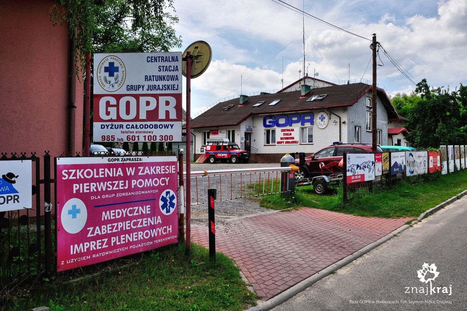Baza GOPR w Podlesicach