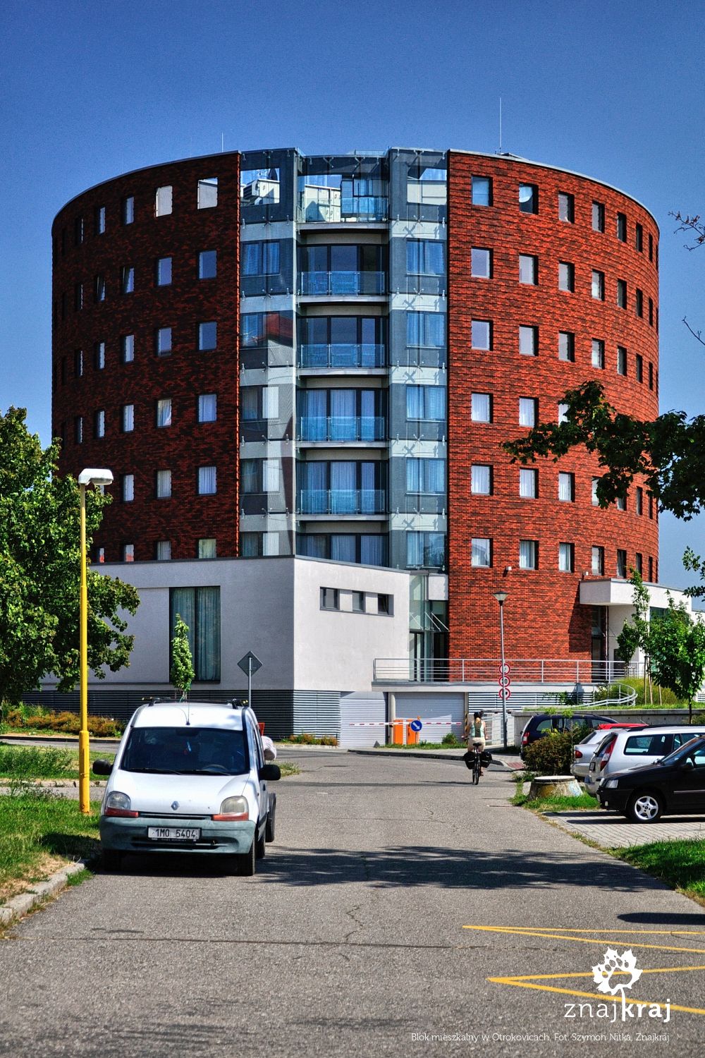 Blok mieszkalny w Otrokovicach Blok mieszkalny w Otrokovicach