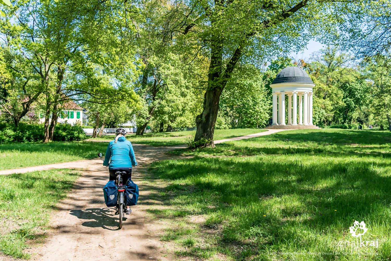 Część Ogrodów Dessau-Wörlitz w Dessau