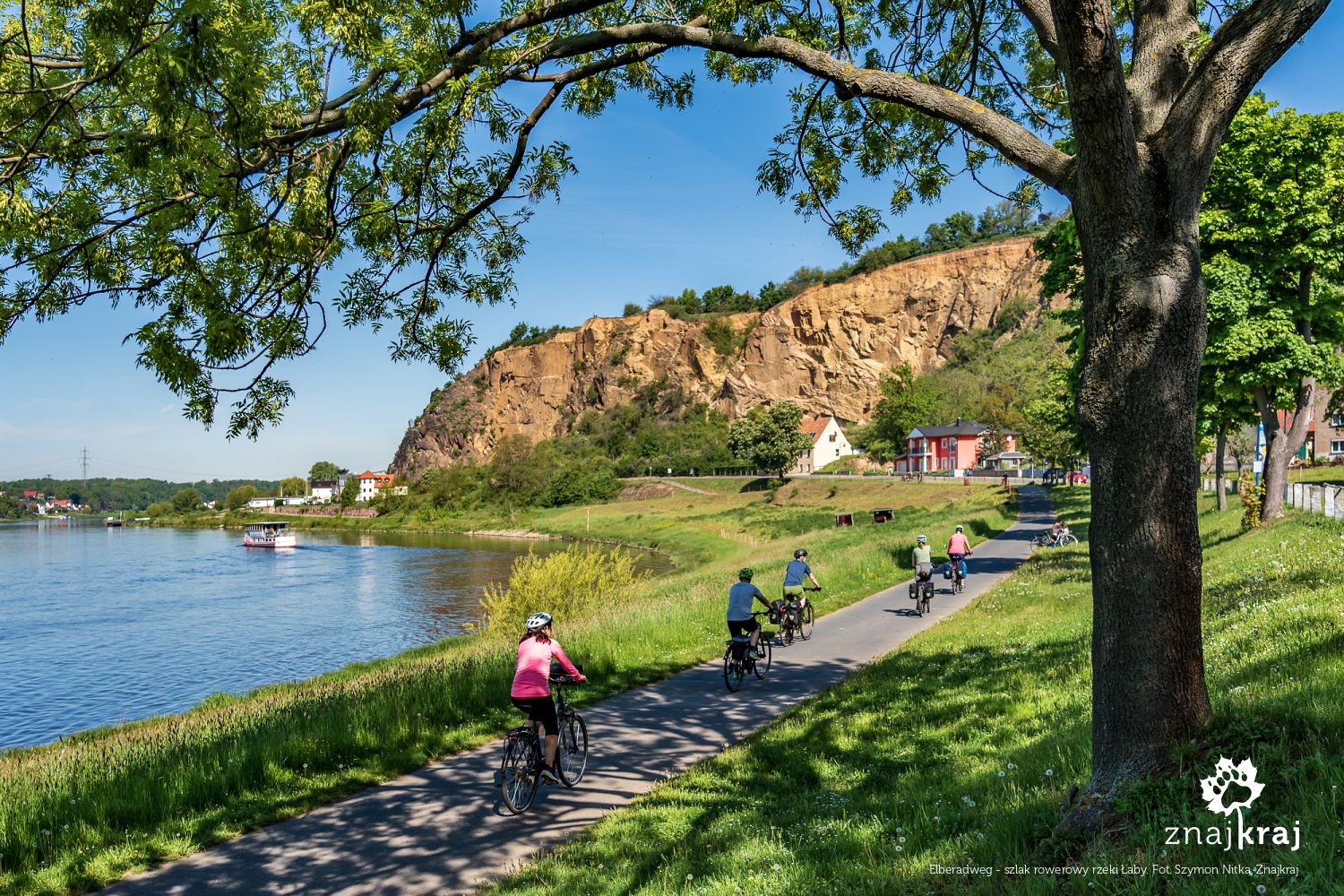Elberadweg - szlak rowerowy rzeki Łaby