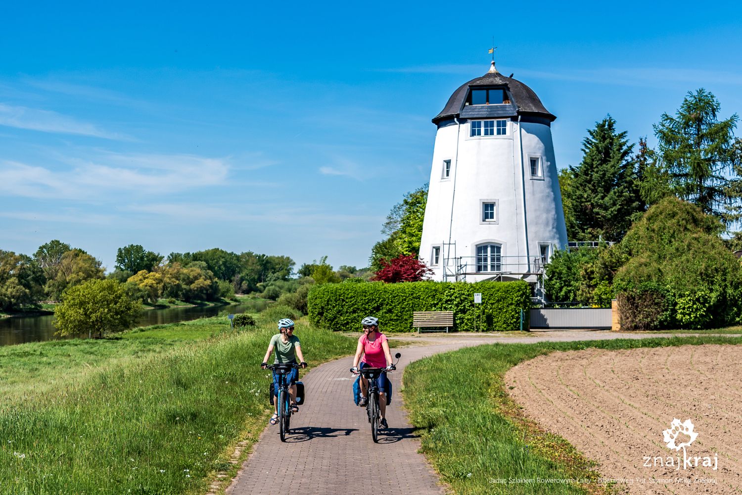 Jadąc Szlakiem Rowerowym Łaby - Elberadweg