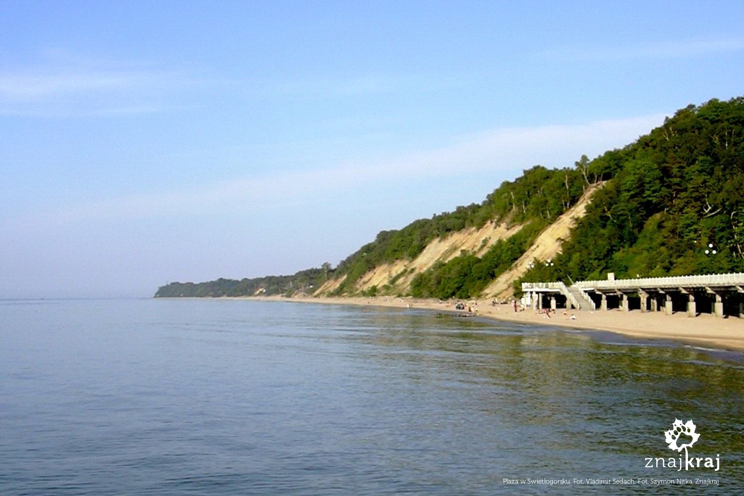 Plaża w Swietłogorsku. Fot. Vladimir Sedach Plaża w Swietłogorsku. Fot. Vladimir Sedach