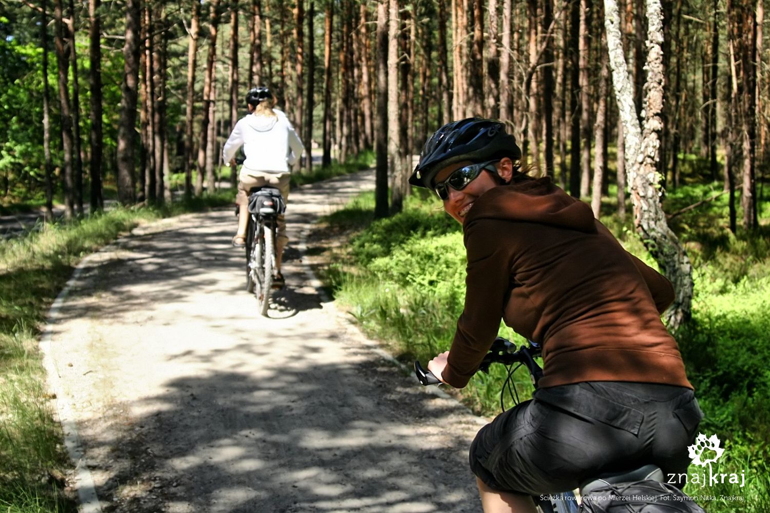 Ścieżka rowerowa po Mierzei Helskiej