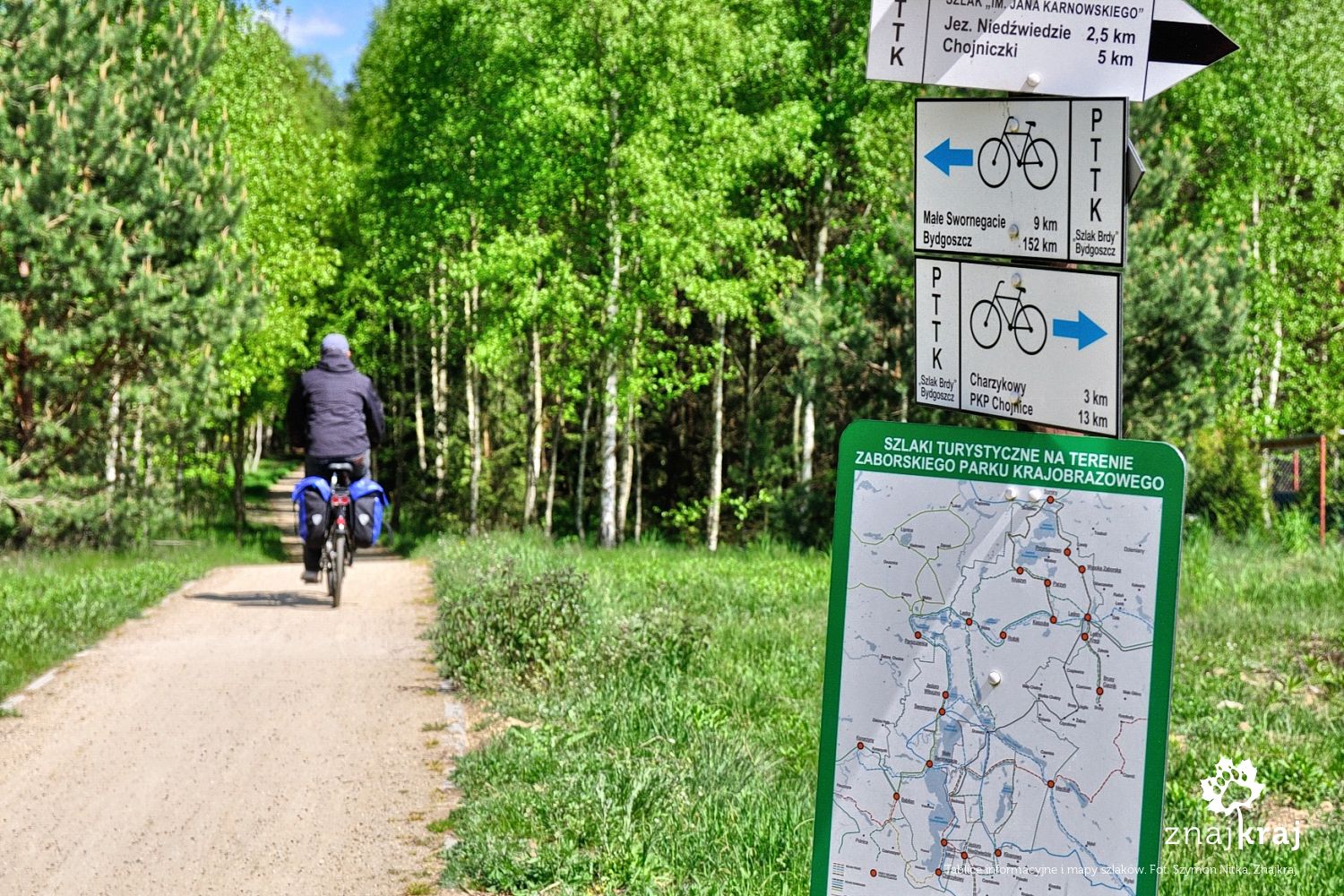 Tablice informacyjne i mapy szlaków