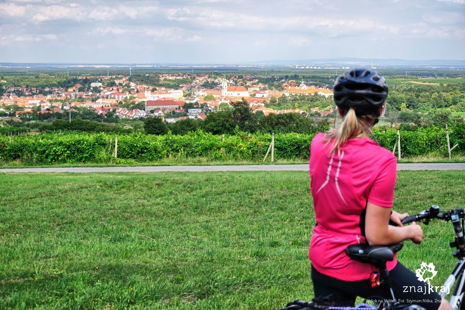 Widok na Valtice Widok na Valtice