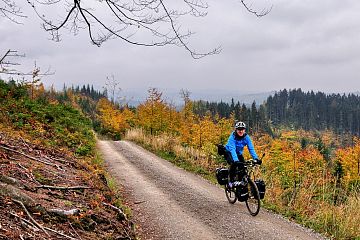 Na drodze w kierunku przełęczu Szarcula