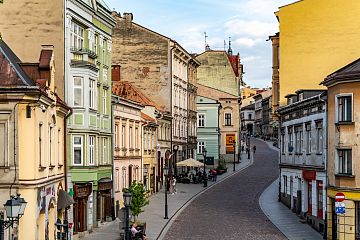 Ulica Głęboka w Cieszynie